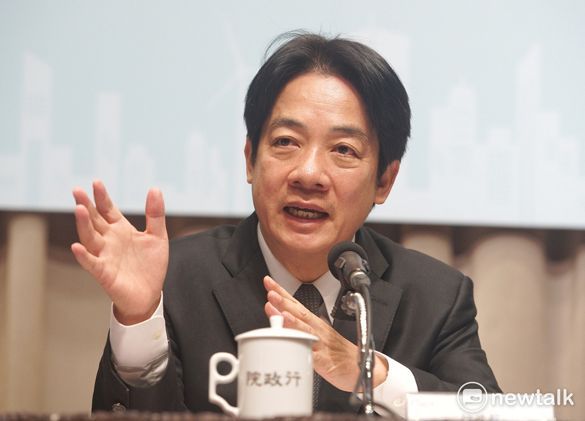 關於昨天海軍對獵雷艦案召開的記者會，是不是故意要給海軍扛責任？賴清德則回應，行政院已作出完整調查，撥款問題則會交由法務部調查，未作直接回應。 圖：新頭殼資料照片