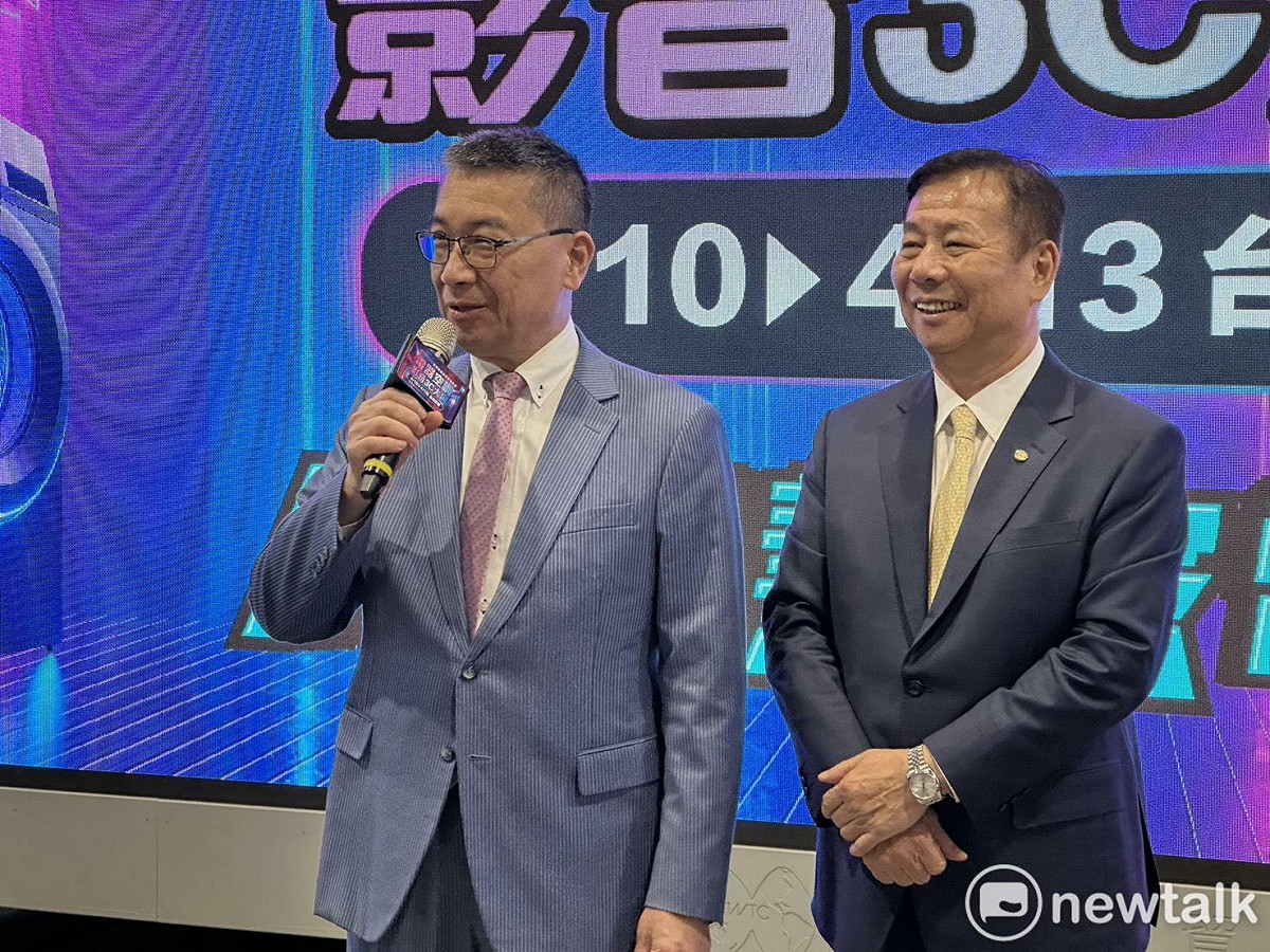徐國勇說，台北市長人選不會是他。 圖：高逸帆／攝