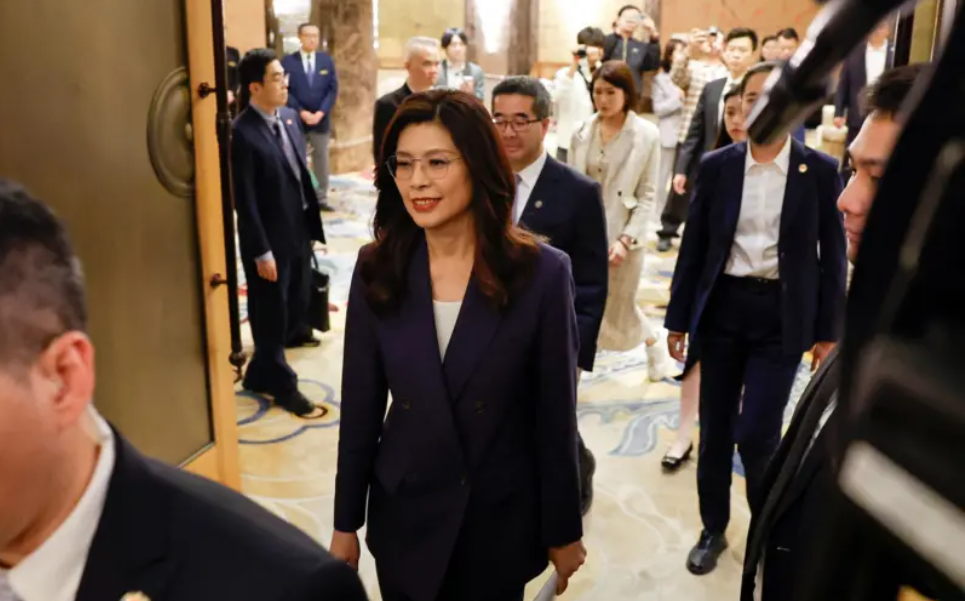 講稿太長了！BBC：首次國民黨主席訪中 未讀畢講詞直播遭切