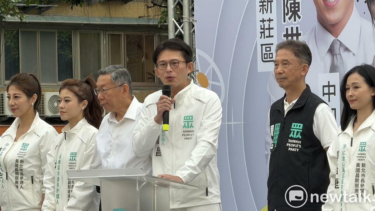 黃國昌說，他做不好，隨時打包走人。 圖：高逸帆／攝