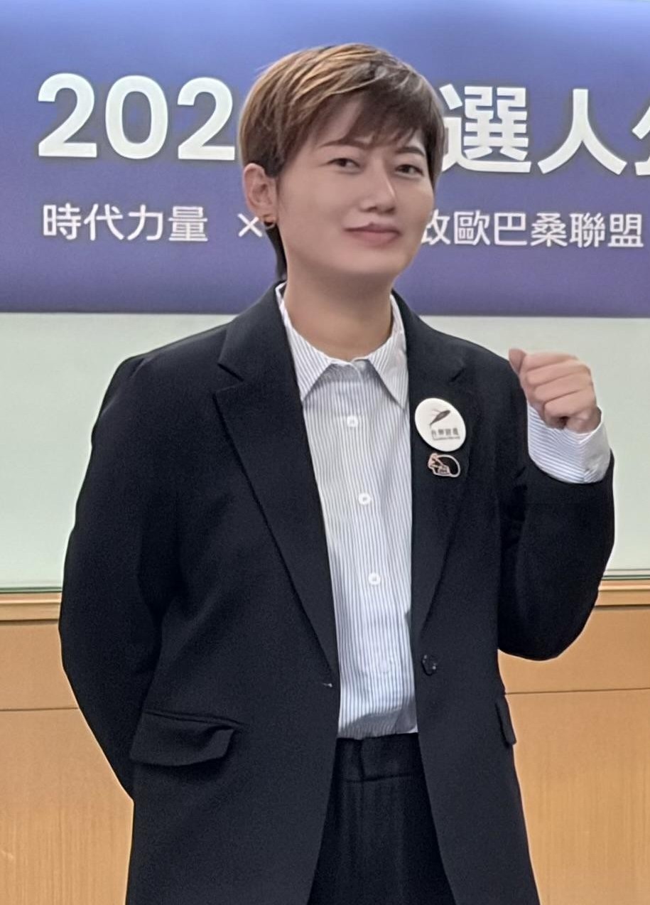 小民參政歐巴桑聯盟指出，社會不能輕忽中國國台辦十項「惠台利多」政策的政治脈絡與操作意圖。圖為小歐盟黨召集人林詩涵。 圖：李宣萱/攝（資料照）