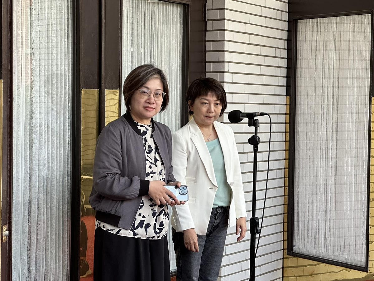 民進黨團書記長范雲、副幹事長陳培瑜接受媒體聯訪。 資料照：金大鈞/攝