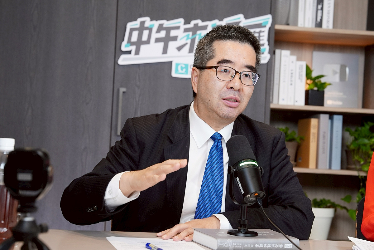國民黨副主席蕭旭岑接受《中午來開匯》主持人黃光芹專訪，回應馬英九基金會相關爭議。 圖：《CNEWS匯流新聞網》/提供