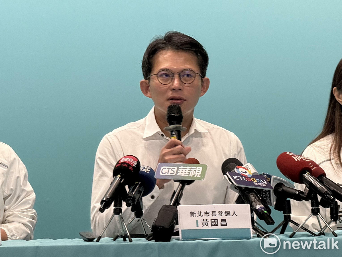 民眾黨主席、新北市長參選人黃國昌。 圖：周煊惠 / 攝
