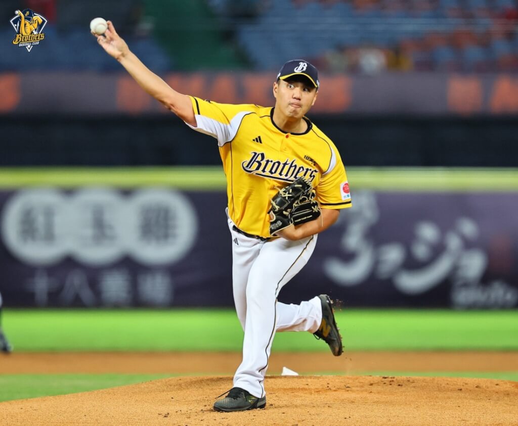 中華職棒中信兄弟隊投手鄭浩均。（中信兄弟提供）