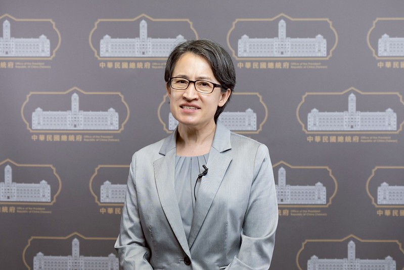 蕭美琴強調，沒有人有權利阻擋我們。 圖：總統府提供