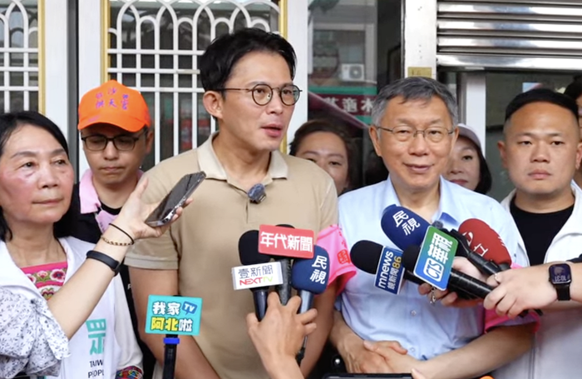 民眾黨主席黃國昌、創黨主席柯文哲。 圖：民眾黨 / 提供