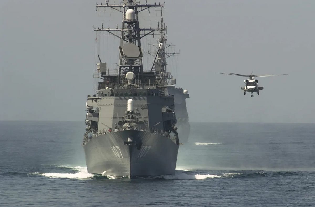 「雷」號護衛艦。示意圖。 圖：翻攝日本海上自衛隊網站