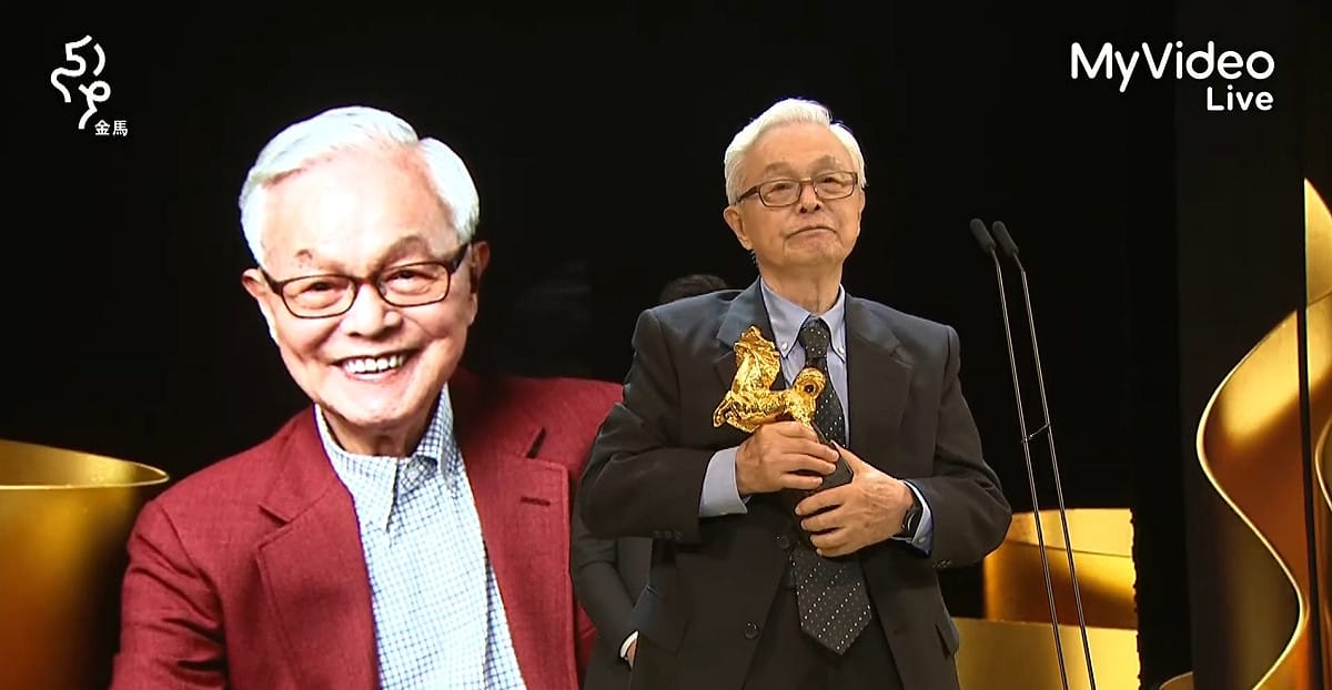 台灣知名電影導演暨攝影師賴成英。 圖：翻攝自第 59 屆金馬獎直播