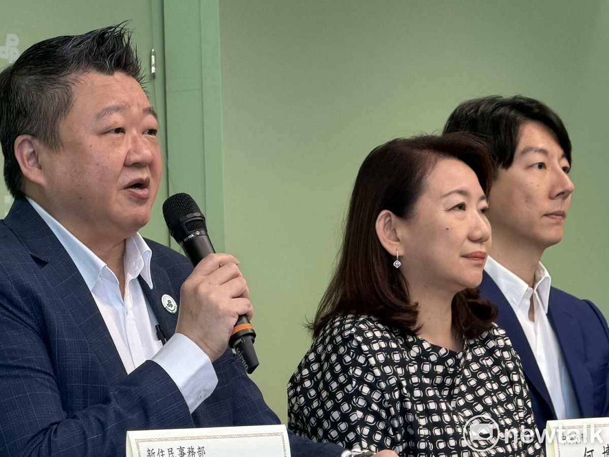 何博文說，他不曉得誰施壓許舒博，各工商團體跟政府機關的溝通非常地順暢。 圖：高逸帆／攝