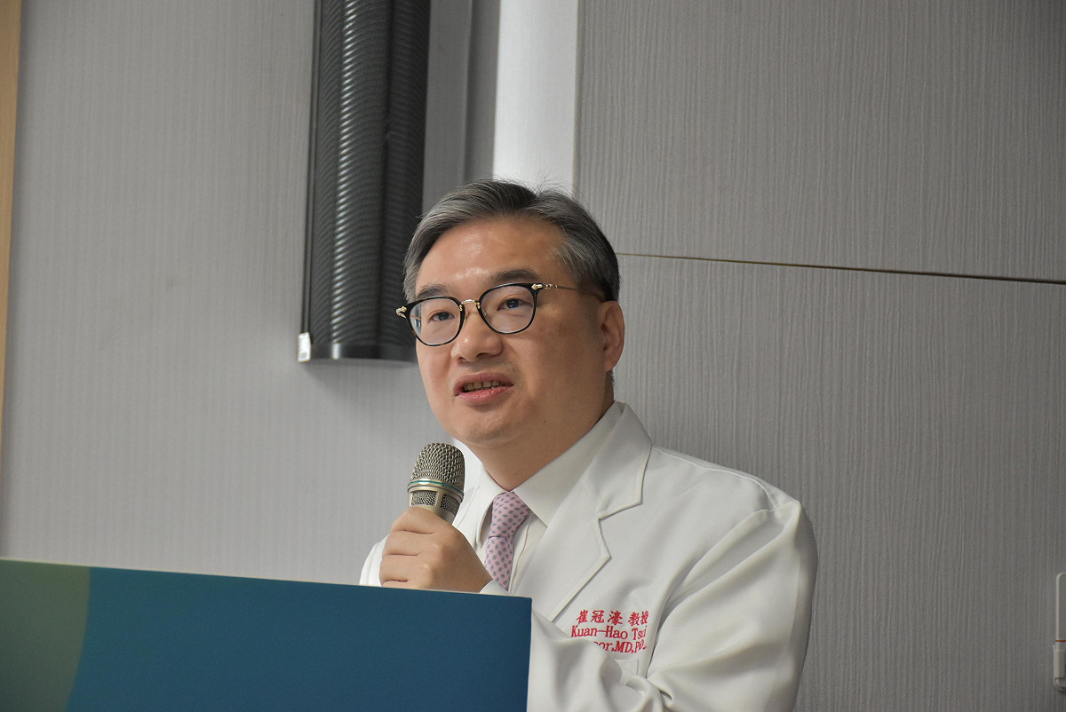 崔冠濠鼓勵高齡婦女只要建立充分溝通、嚴謹評估與精準醫療的基礎，仍有機會跨越生育障礙，化不可能為可能。 圖：孫家銘/攝