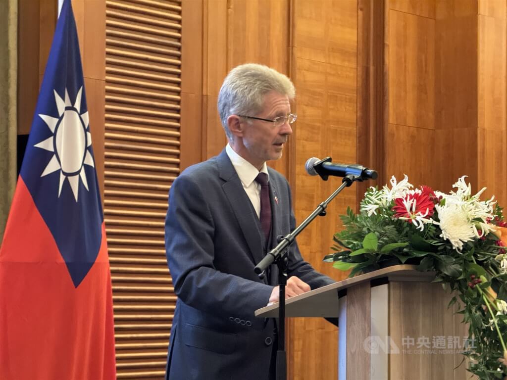 捷克參議院議長維特齊。（中央社檔案照片） 圖：中央社提供