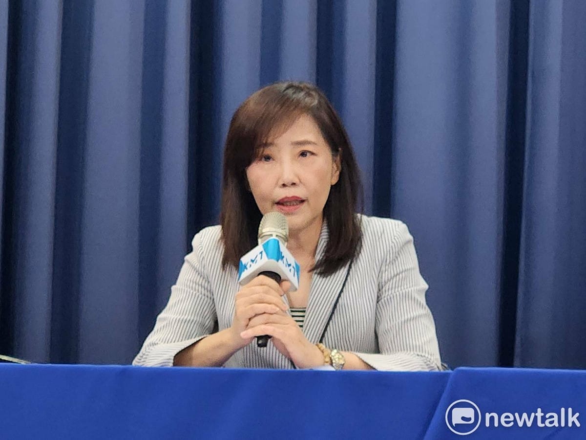 國民黨文傳會主委尹乃菁。 圖：黃建豪/攝