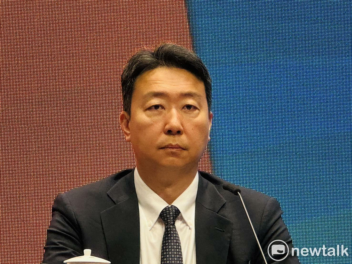 交通部長陳世凱今（23）天列席行政院會後記者會。  圖：謝莉慧/攝