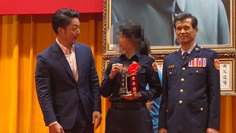 中正一分局女警官產後大出血離世，各界湧入大量善款。 圖：翻攝畫面