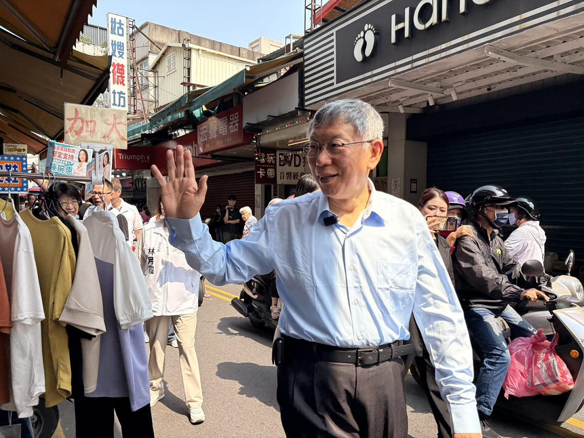 林子宇稱「你那時還在土城」引熱議 柯文哲：黨的特色就是直白 | 政治 | Newtalk新聞