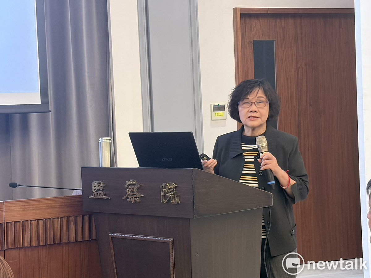 調查報告指出，我國現行制度仍主要以既有勞動法規為判斷基礎，使國內「合法性認定」與國際「合規性要求」之間產生落差；目前已函請勞動部及經濟部檢討改進。圖為監察委員王幼玲。 圖：李宣萱/攝