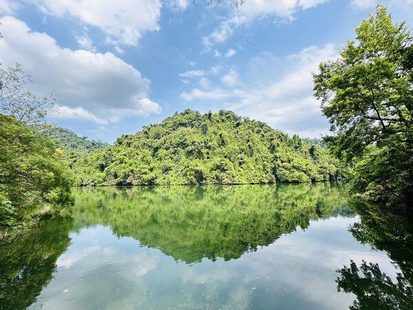 沉寂多時的山林秘境重新揭開面紗。 園：桃園市政府風景區管理處／提供