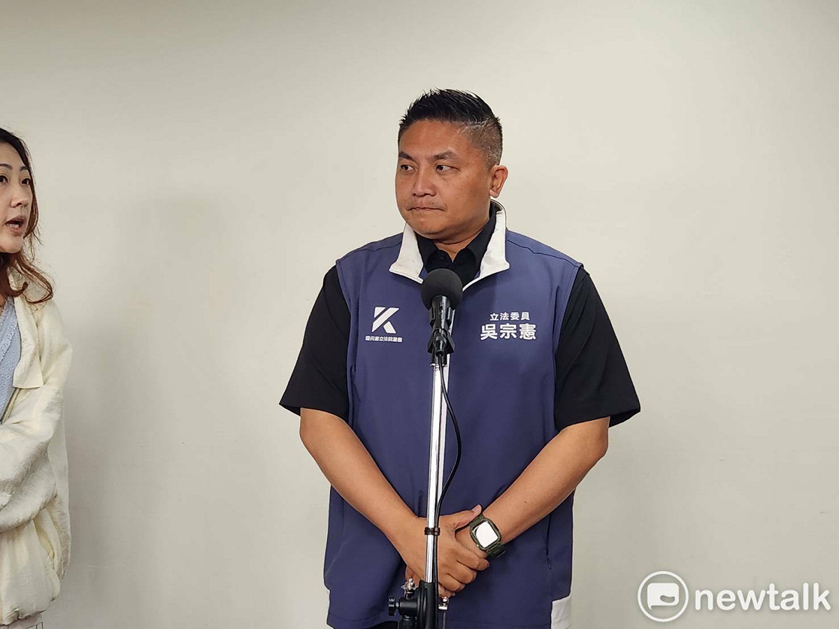 國民黨宜蘭縣長參選人吳宗憲。 圖：黃建豪/攝（資料照）