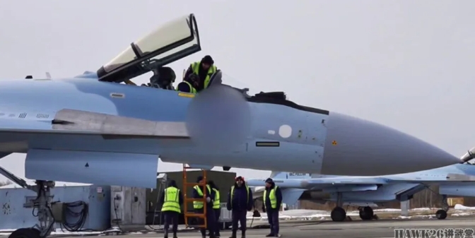 俄軍蘇-35S戰鬥機。 圖 : 翻攝自 HAWK26講武堂