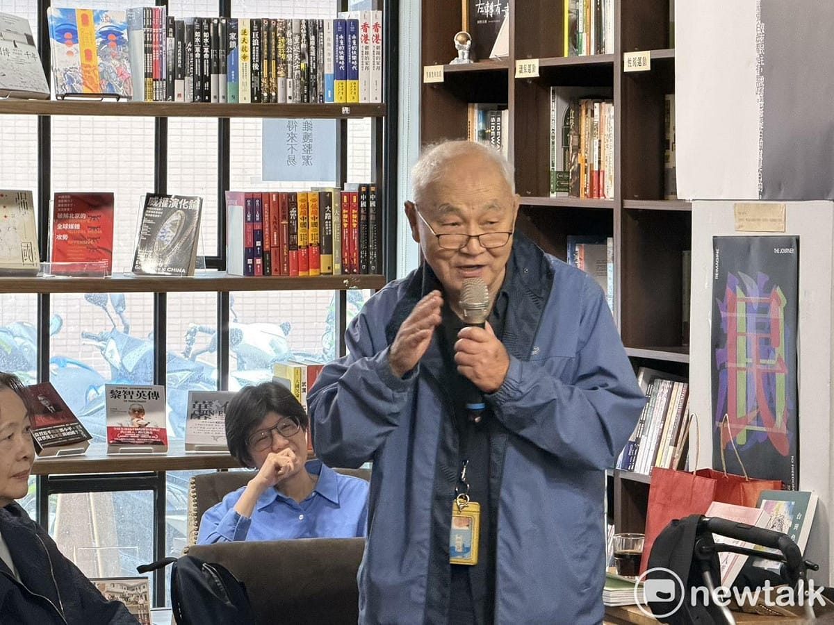 四二四刺蔣行動者、總統府前國策顧問黃文雄。 圖：高逸帆／攝