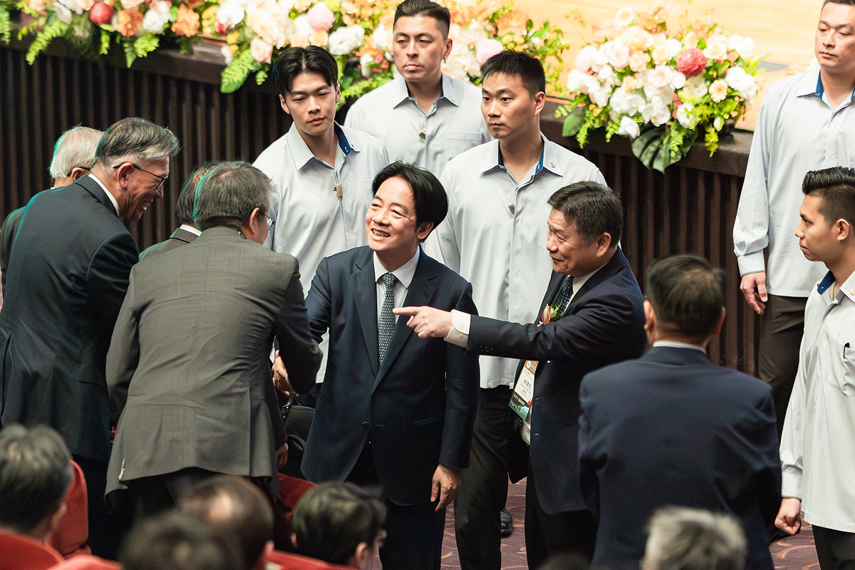 總統賴清德出席「2026台灣外科醫學會年會暨外科聯合學術國際研討會」開幕式 圖：總統府/提供