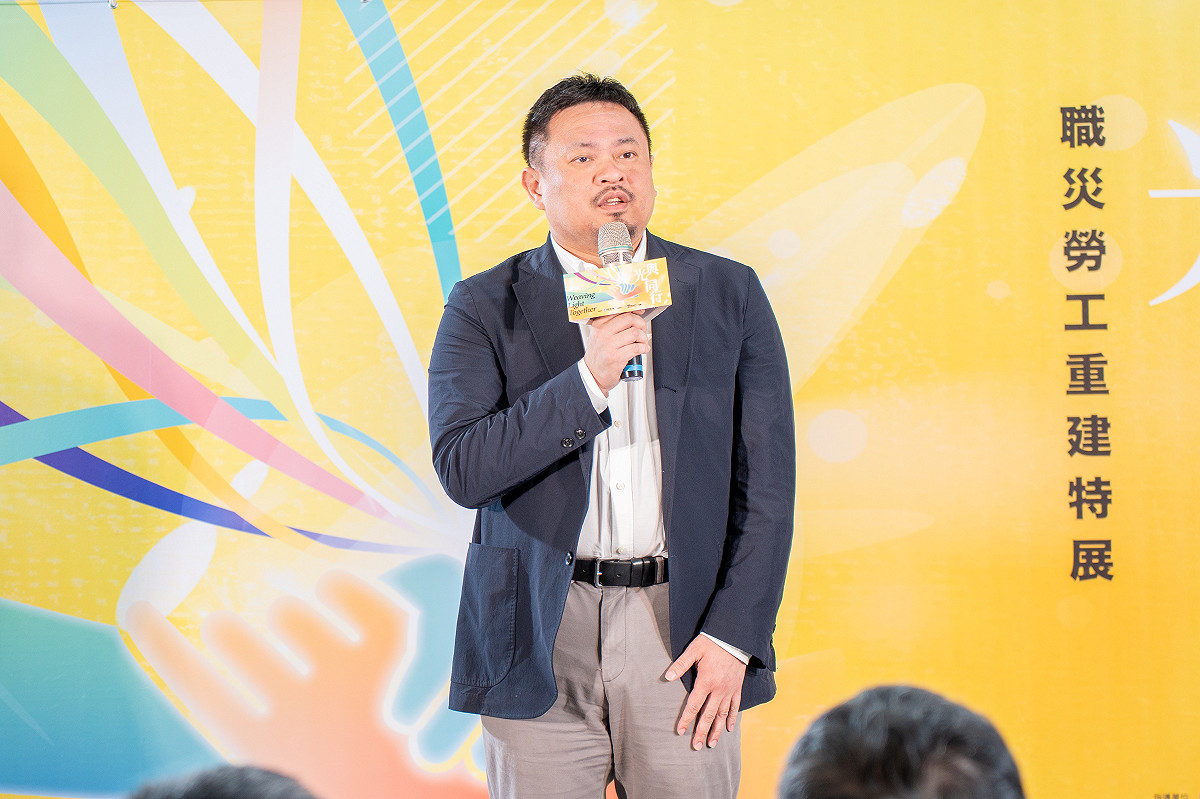 勞動部長洪申翰。 圖：勞動部 提供