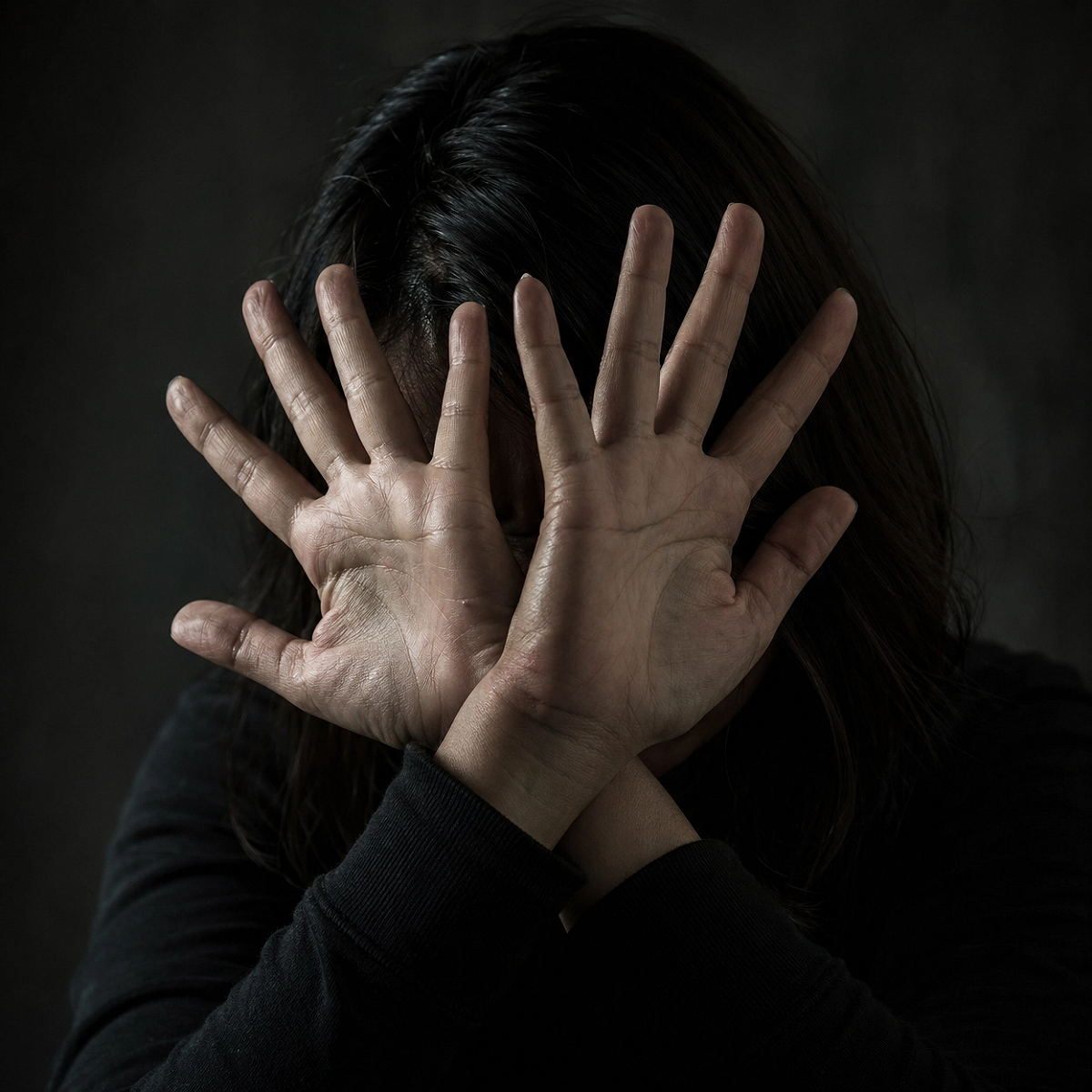 板橋女子凌晨遭襲臀，警方火速逮捕嫌犯。 圖：Gemini AI生成 /張瀞文 製