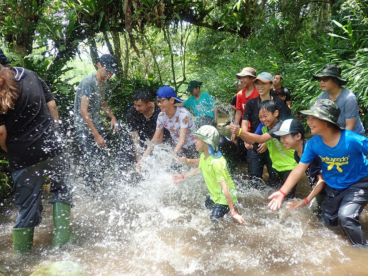 花蓮「池南自然教育中心」今夏規劃2梯次四天三夜營隊。 圖：林業署花蓮分署／提供