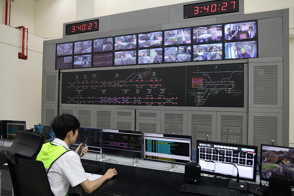 三鶯線初勘排除模擬事故。 圖：新北市政府捷運工程局／提供