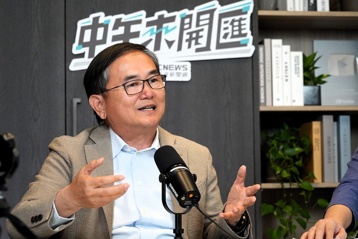 前民進黨立委劉櫂豪27日上《CNEWS匯流新聞網》政論live直播節目《中午來開匯》接受資深媒體人黃光芹專訪。 圖：CNEWS匯流新聞網提供