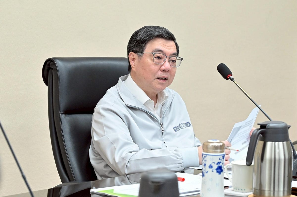 行政院長卓榮泰今（27）日主持「因應中東衝突民生安定專案會議」。 圖：行政院提供