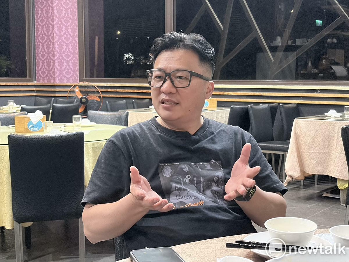 新事服務中心副主任李正新。 圖：李宣萱/攝