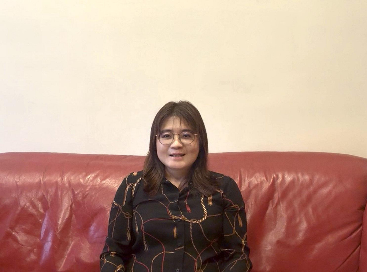 台灣失能者家庭暨看護雇主國際協會（又稱「台灣雇主協會」）理事長張姮燕。 圖：張姮燕提供