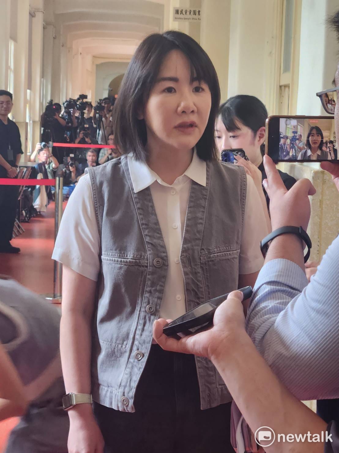 國民黨立委謝衣鳳就彰化縣長提名爭議再度向國民黨中央喊話。 圖：黃建豪/攝（資料照）