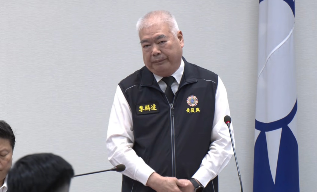 國民黨副主席兼黃復興黨部主委季麟連一度喊出建請開除韓國瑜黨籍，引發藍營內部譁然。 圖：擷取自國民黨臉書