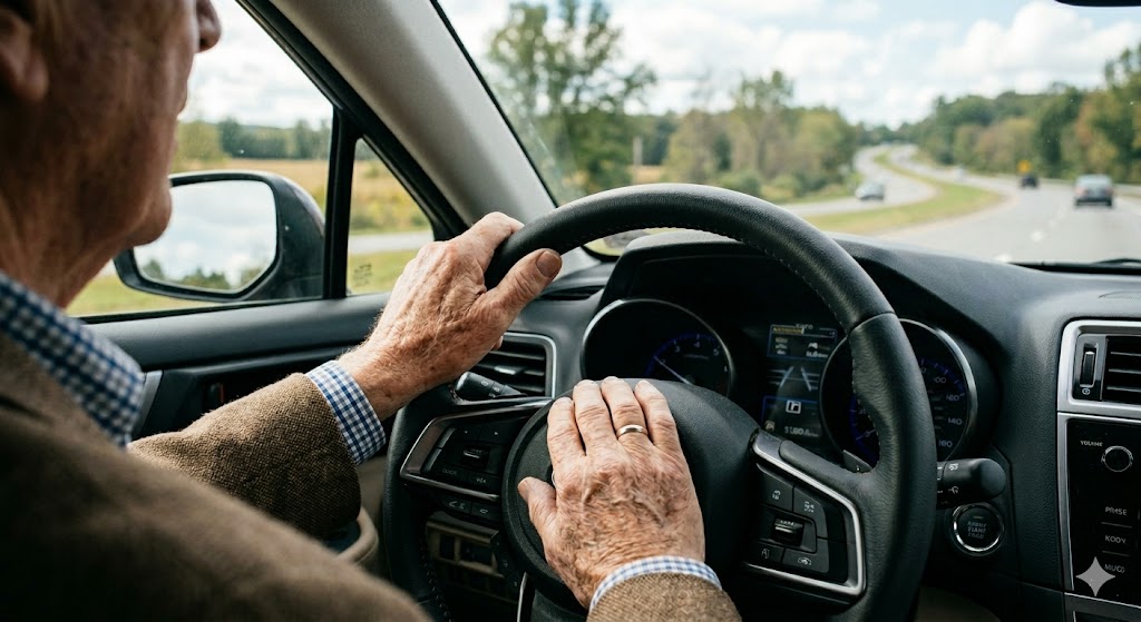公路局表示，自5月31日起，換照年齡由現行75歲下修至70歲。 圖：Gemini_AI生成／鄒季璇製