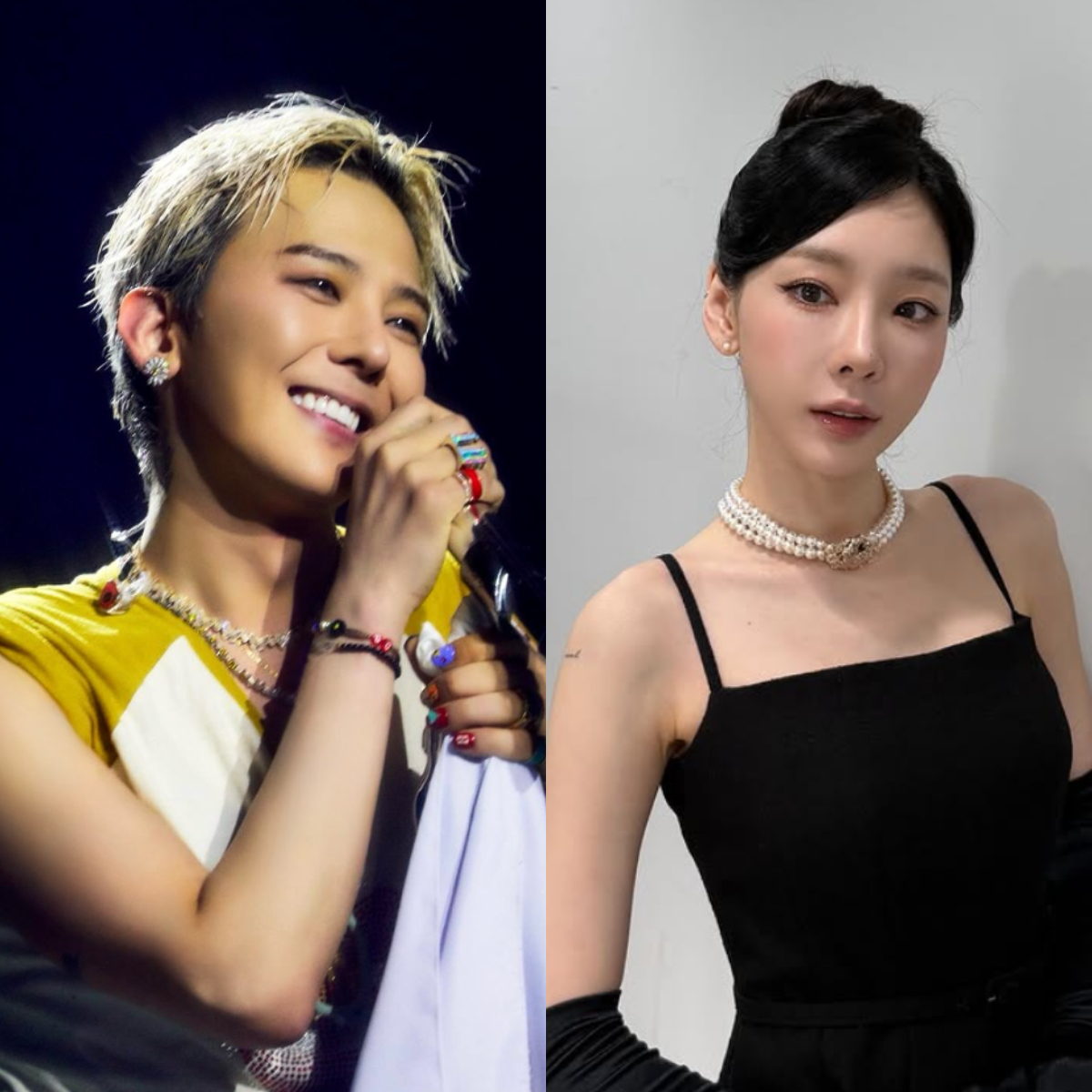 GD、太妍確定來台參加K-SPARK拼盤演唱會。  圖：翻攝自GD、太妍IG