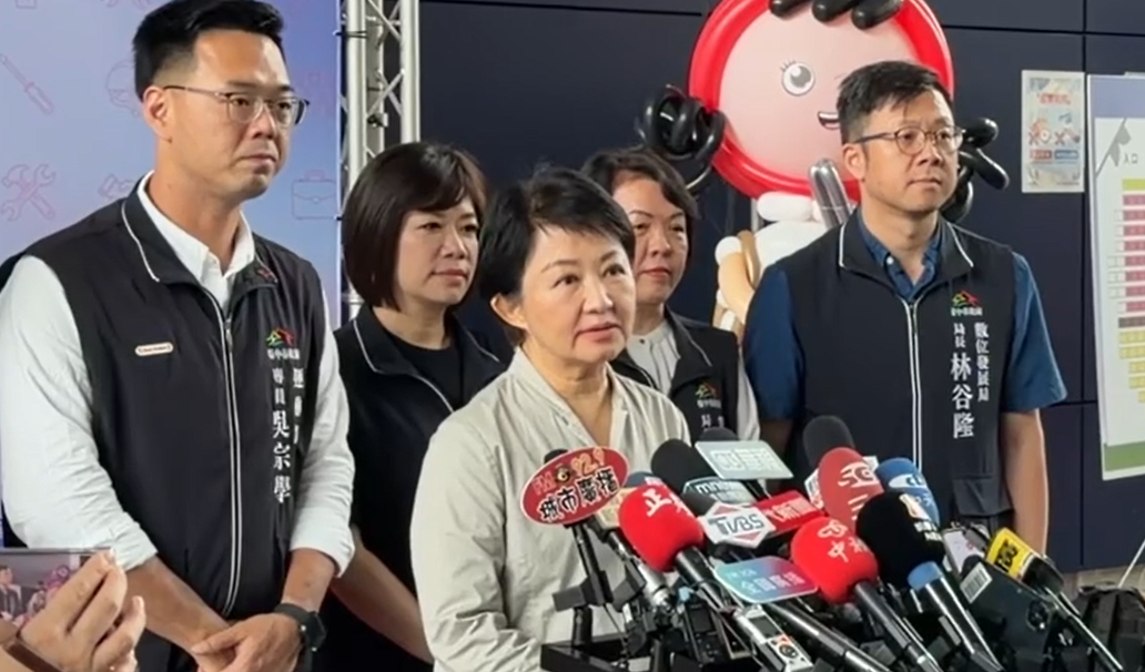 韓國瑜遭嗆「開除黨籍」，盧秀燕發聲力挺。 圖：台中市政府/提供