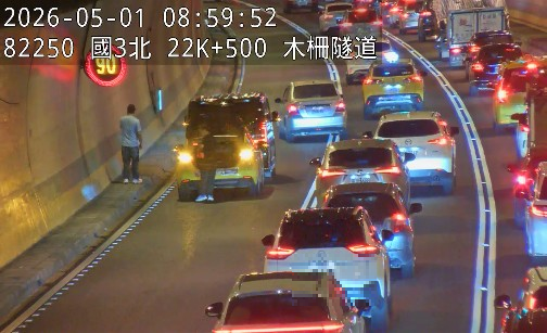 明日預估國道交通量為107百萬車公里，預判有18處重點壅塞路段。(國道示意圖) 圖：高公局／提供