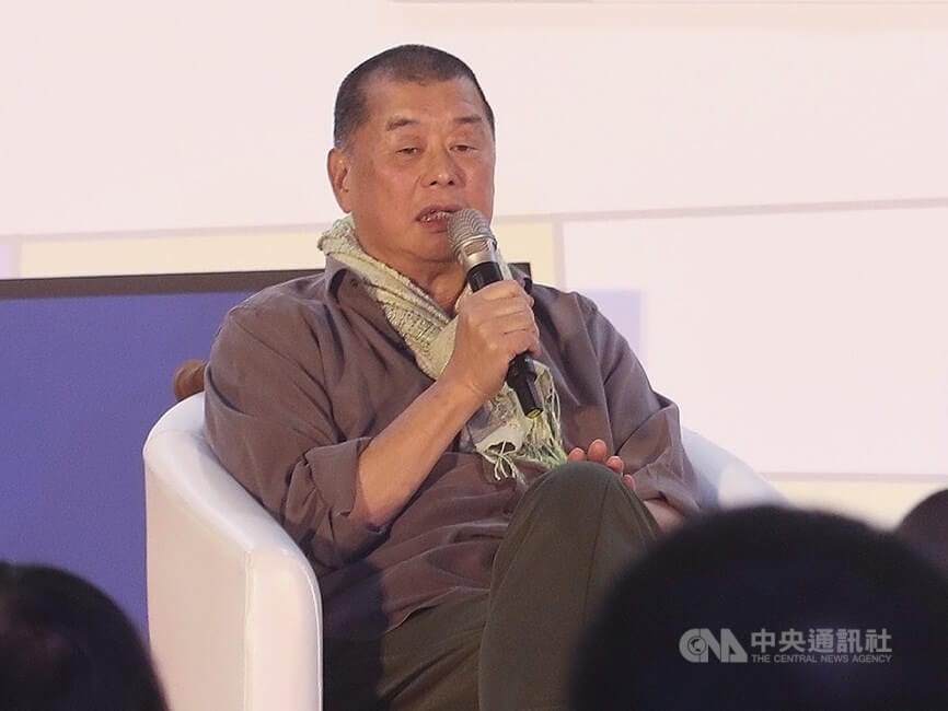 黎智英獲頒德媒言論自由獎 表彰對香港民主運動貢獻