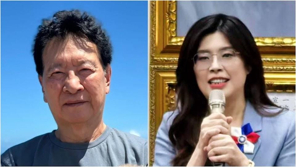 趙少康（左）和國民黨主席鄭麗文（右）爆發內鬨。 圖：翻攝趙少康、鄭麗文臉書