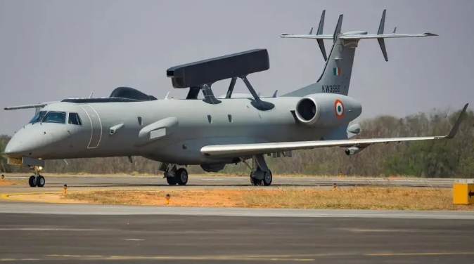 印度空軍國產的 Netra Mk1 預警機。 圖 : 翻攝自軍武次位面