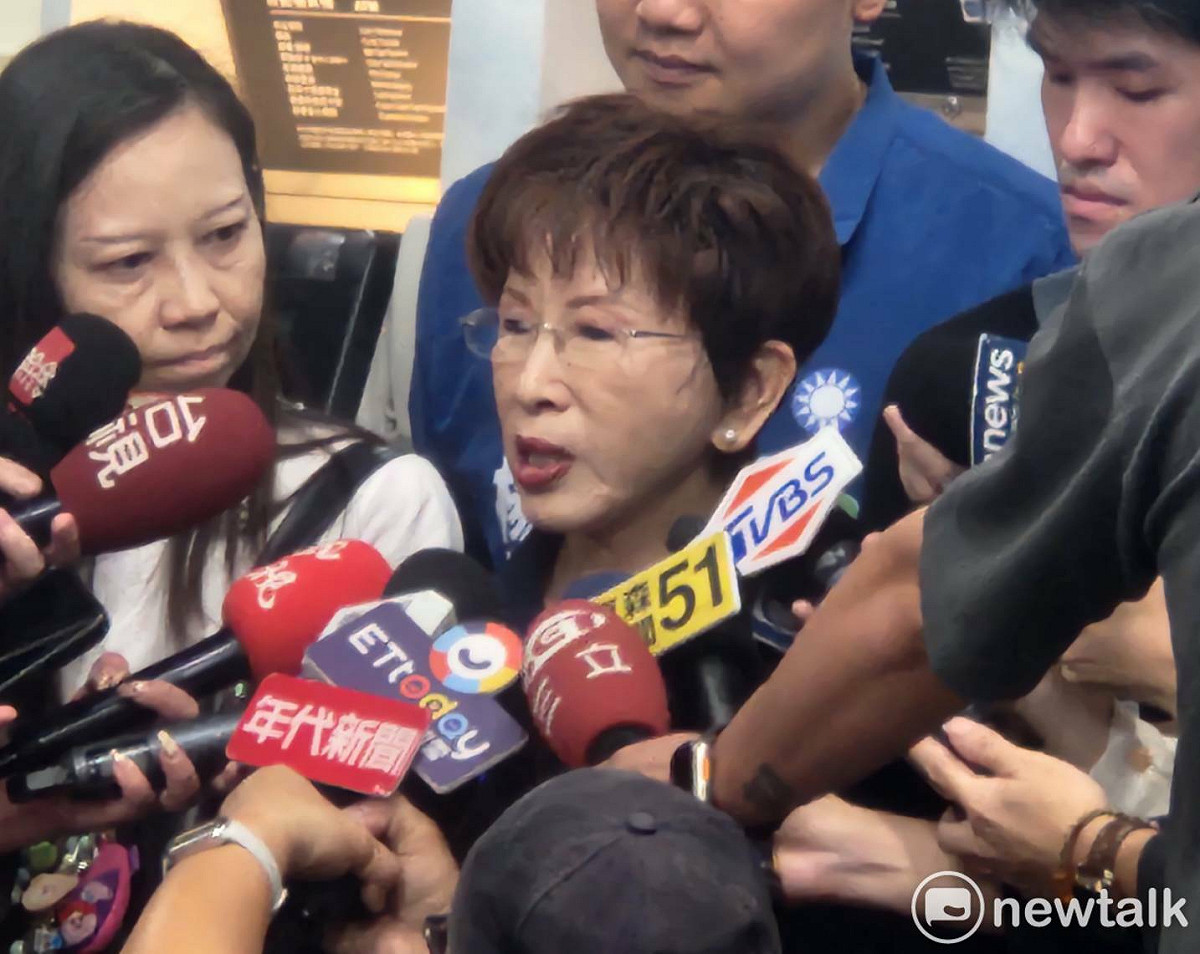 國民黨前主席洪秀柱。 圖：黃建豪/攝