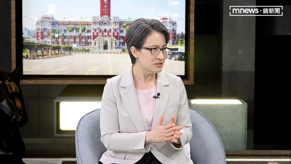 副總統蕭美琴以「裝鐵窗」形容1.25兆軍購 。 圖：鏡新聞提供