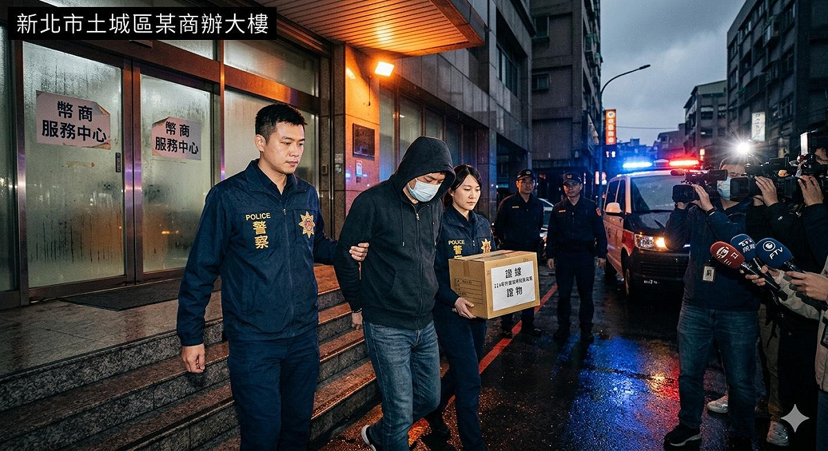 刑事警察局近日宣佈偵破一起隱身於新北市土城區的博弈點數洗錢組織案。該集團以王姓男子為首，長期利用知名合法遊戲平台作為掩護，私下提供非法幣值兌換服務，該組織經手金額累計超過 80 億元。 圖/AI生成示意圖