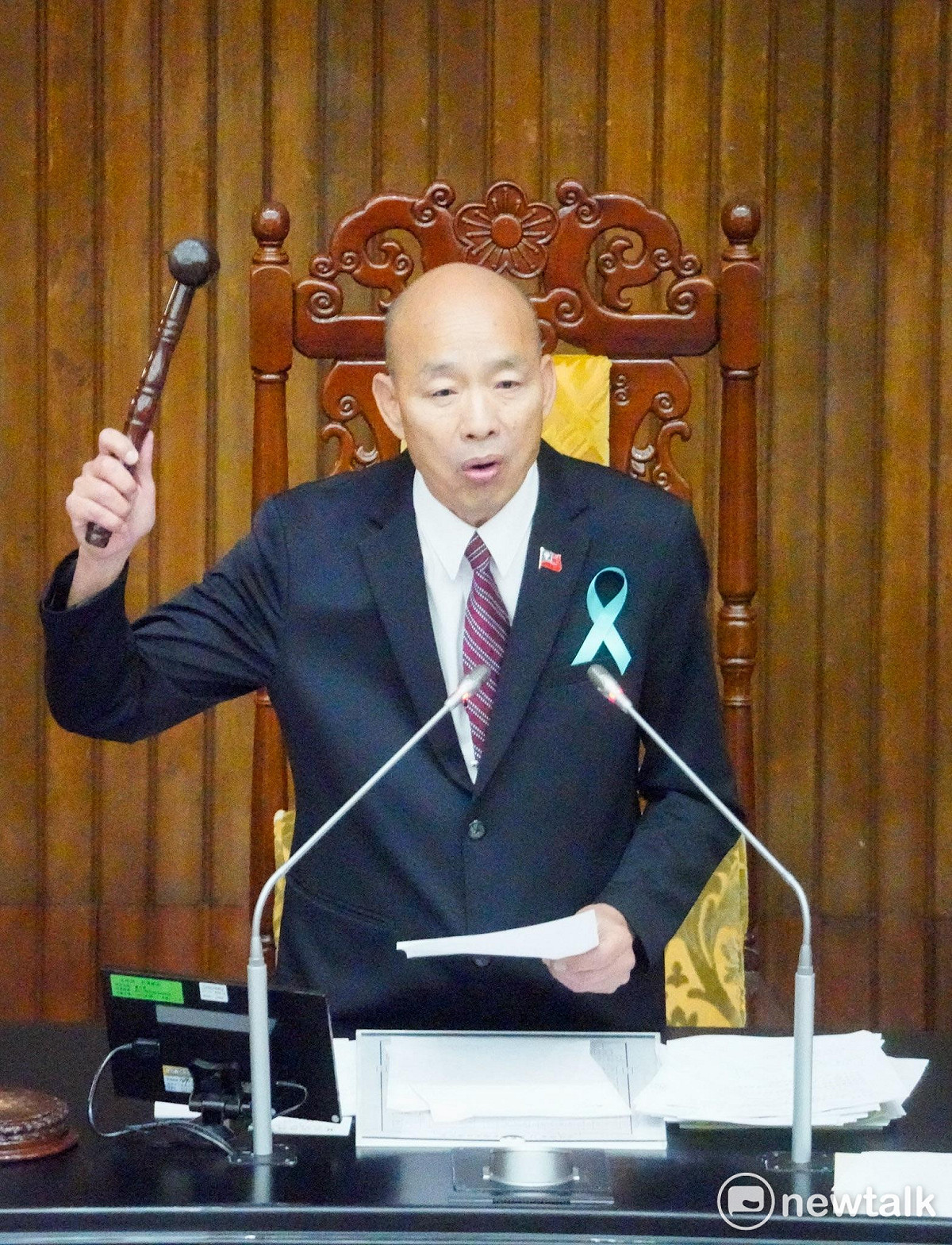 立法院今（8）日三讀通過「軍購特別條例」匡列7800億元，綠營人士透露，不排除再送特別條例。 圖：張良一/攝