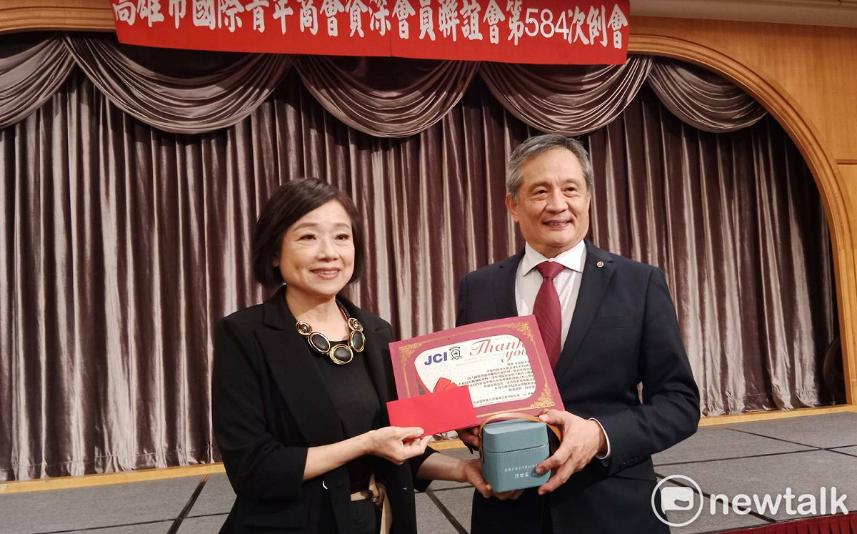 高雄青商資深會員聯誼會月例會 邀資深外交官李新穎開講國際禮儀