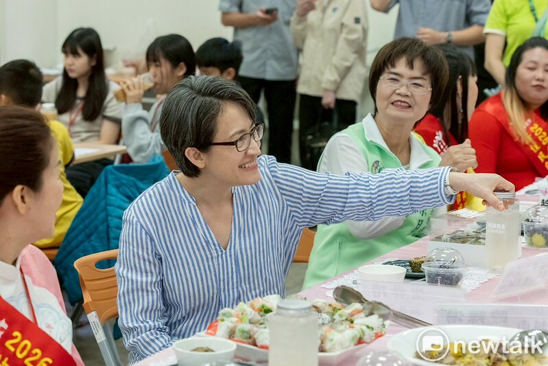 蕭美琴說，期盼儘速補足整體防衛體系所需的關鍵戰力。 圖：總統府提供