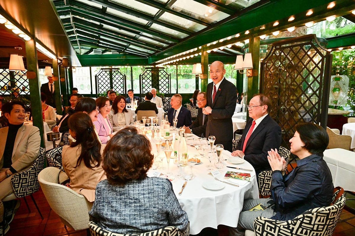 立法院長韓國瑜率團訪問法國 圖：立法院提供